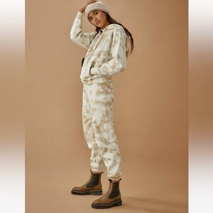 REFORMATION Classic Sweatpant in Clay Tornado size Small